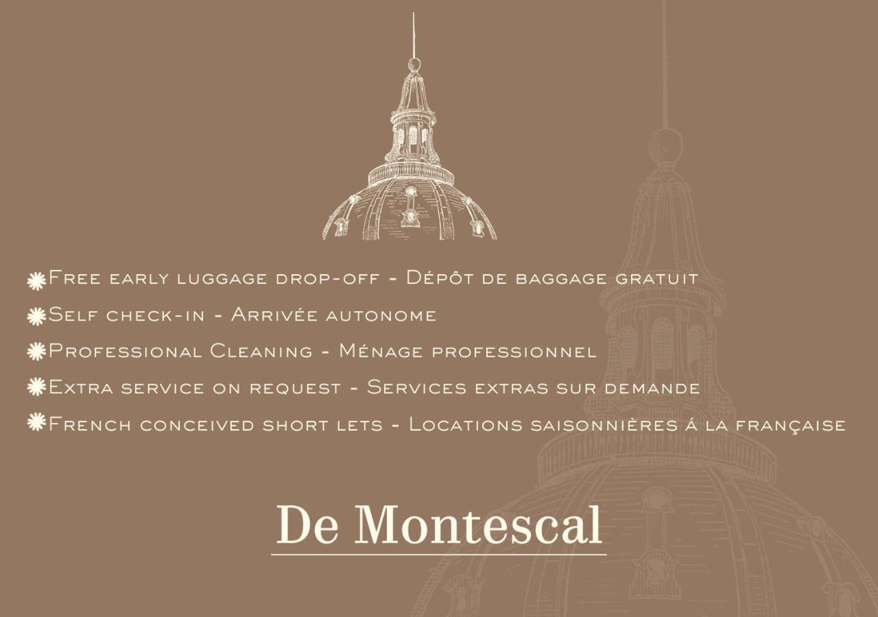 De Montescal - Hot Tub And Ac Cosy Apartment A Prime Location 40M2 Parigi Esterno foto